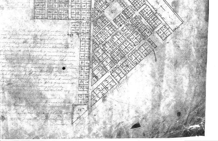 1906 Marble Hill City Plat Map