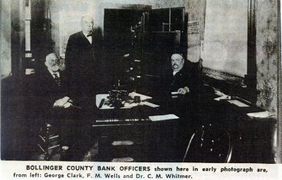 Bollinger County Bank Officers
