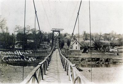 Swinging Foot Bridge