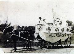 All for Christ - Horse drawn wagon