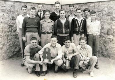 Lutesville School Basketball Team 1940-1941